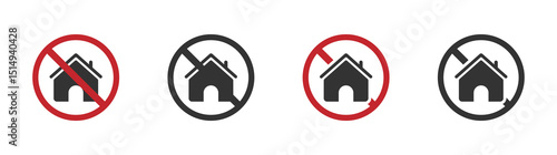 No home vector icon. No house symbol 