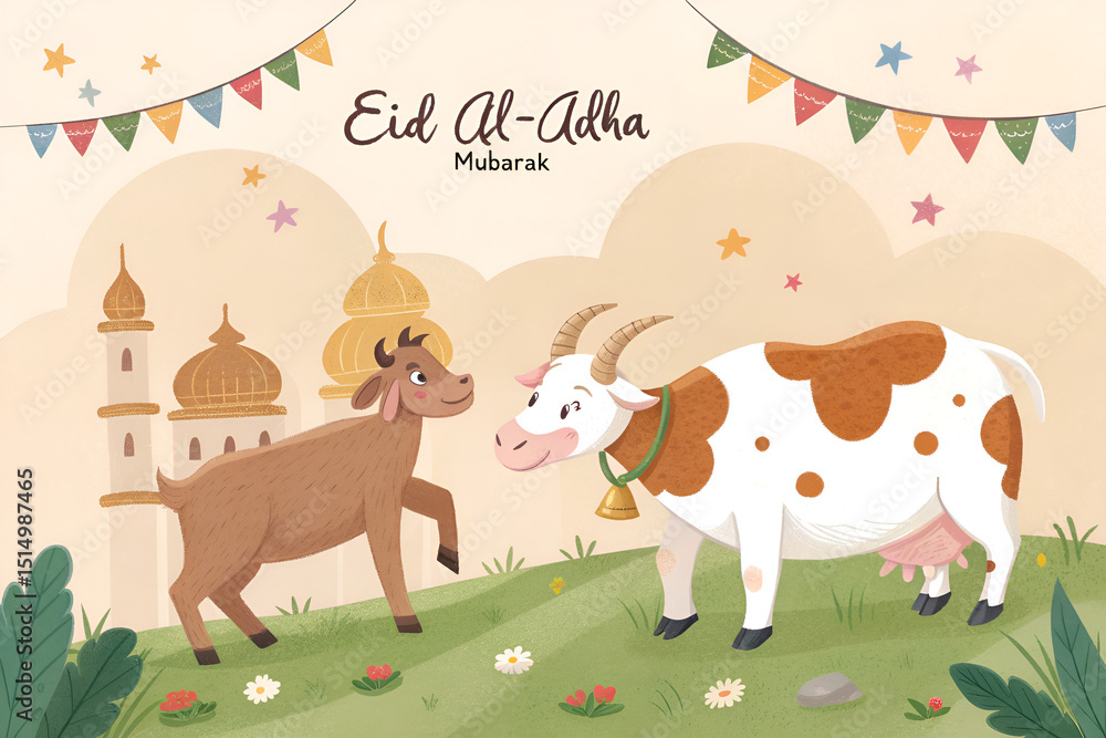 Goat and cow EId aL adha Mubarak to all Muslims Goat and cow EId aL adha Mubarak to all Muslims