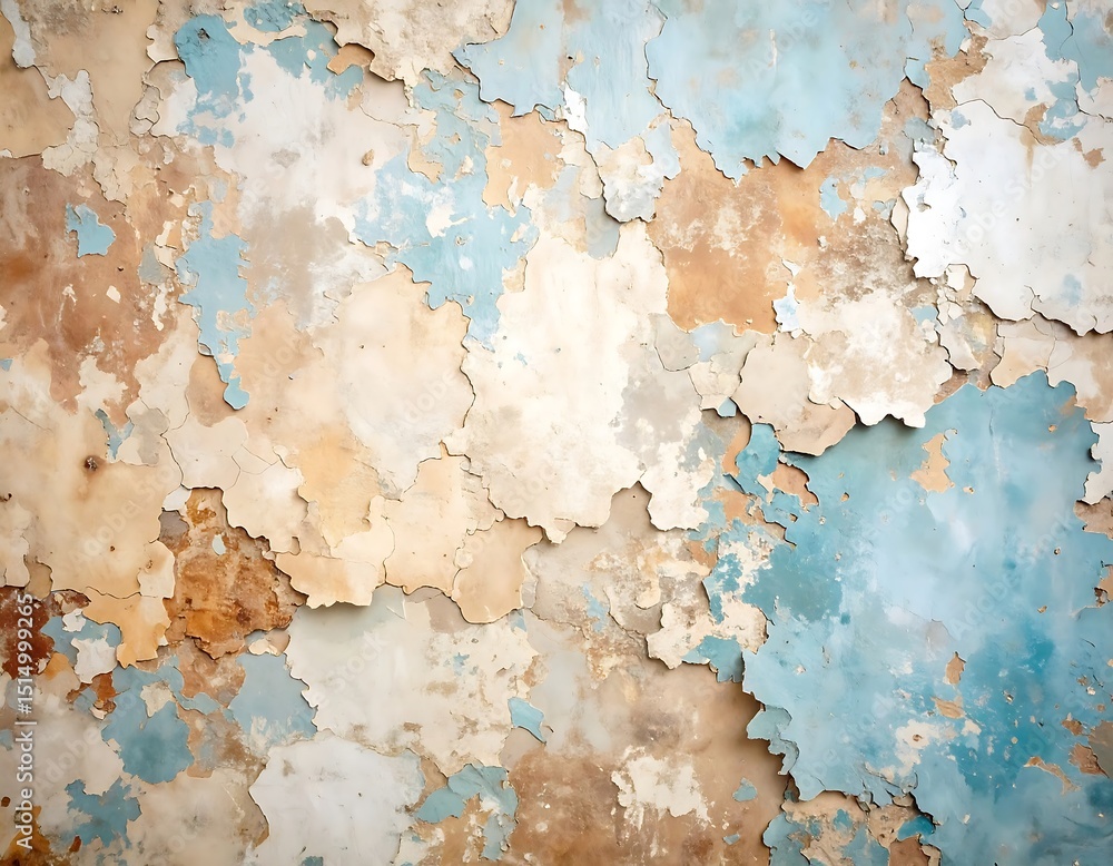 Fototapeta premium Aged, weathered wall texture