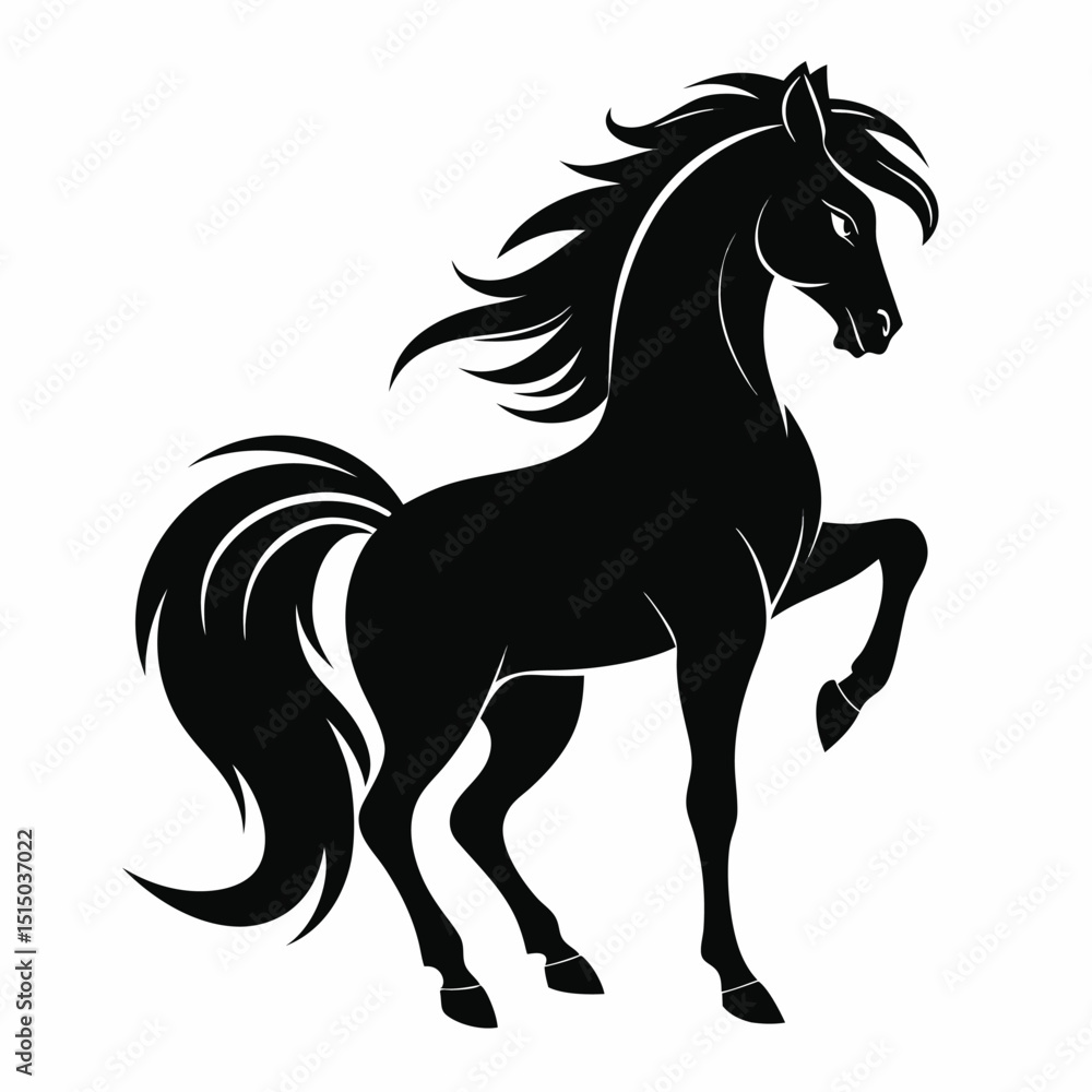 horse silhouette vector horse silhouette vector