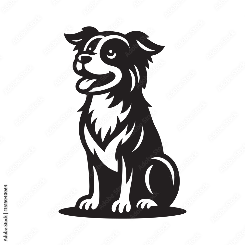 vector illustration of a dog vector illustration of a dog