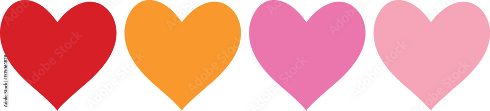 Romantic Heart and Love Symbol Vector Illustration for Valentine’s Day – Red and Pink Hearts Design for Wedding, Holiday Cards, Romantic Decoration, Passion Sign and Icon Set for Love-Themed Projects Romantic Heart and Love Symbol Vector Illustration for Valentine’s Day – Red and Pink Hearts Design for Wedding, Holiday Cards, Romantic Decoration, Passion Sign and Icon Set for Love-Themed Projects