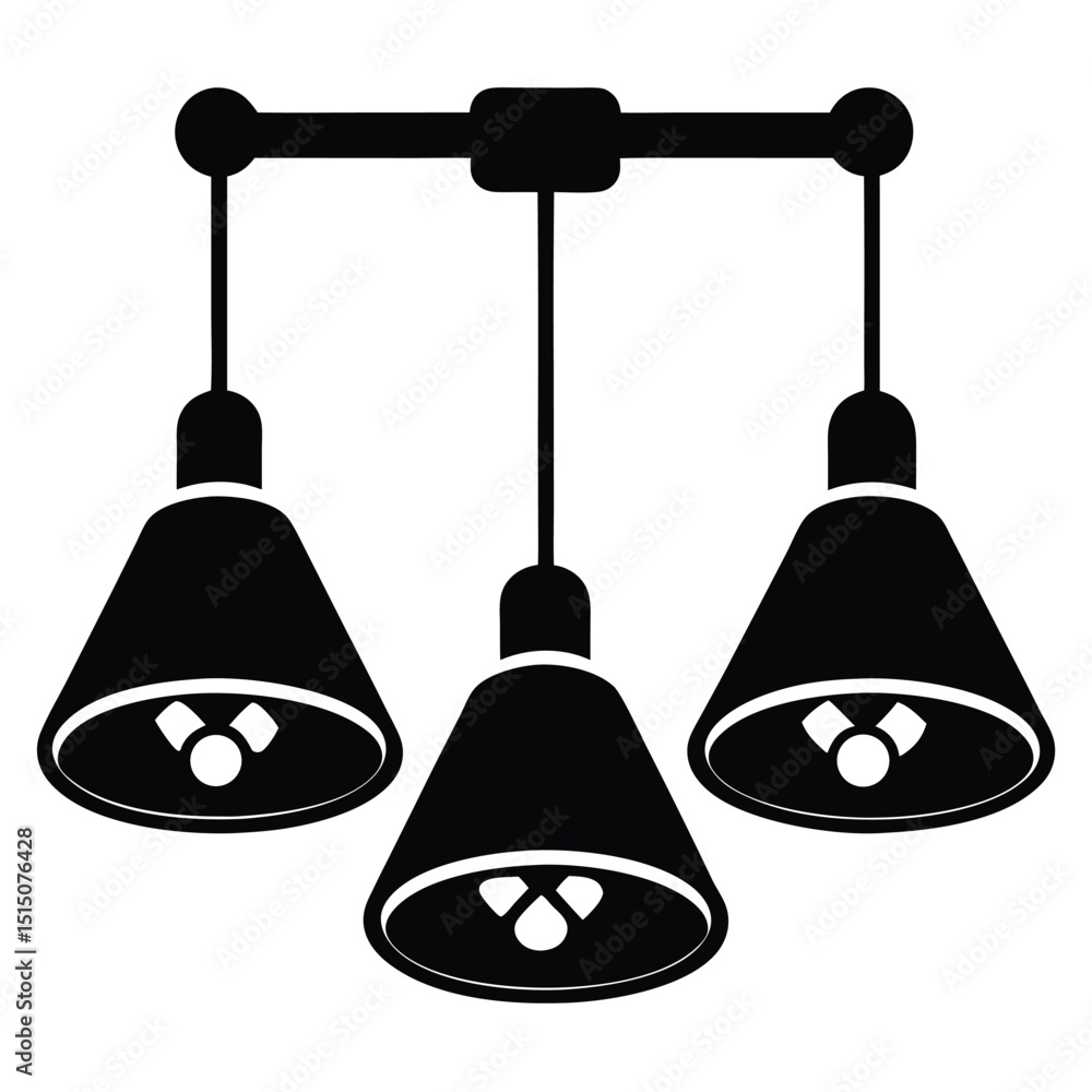 Obraz premium vector illustration of a light set