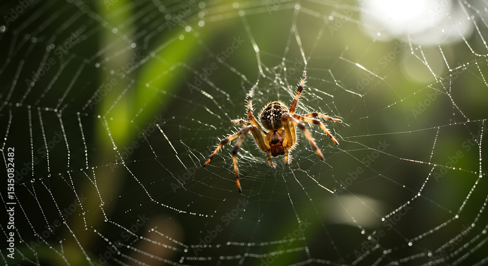 Obraz premium spider on web