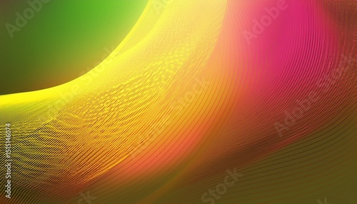 halftone gradient abstract color decoration pink modern yellow background light colours wave fractal bright illustration business curve digital blue design artistic art wallpaper green texture orange