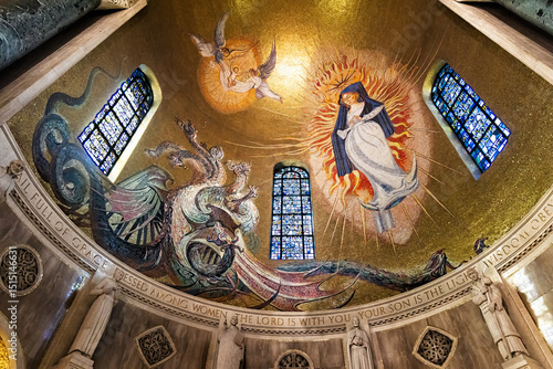 Bild auf Leinwand Basilica of the National Shrine of the Immaculate Conception