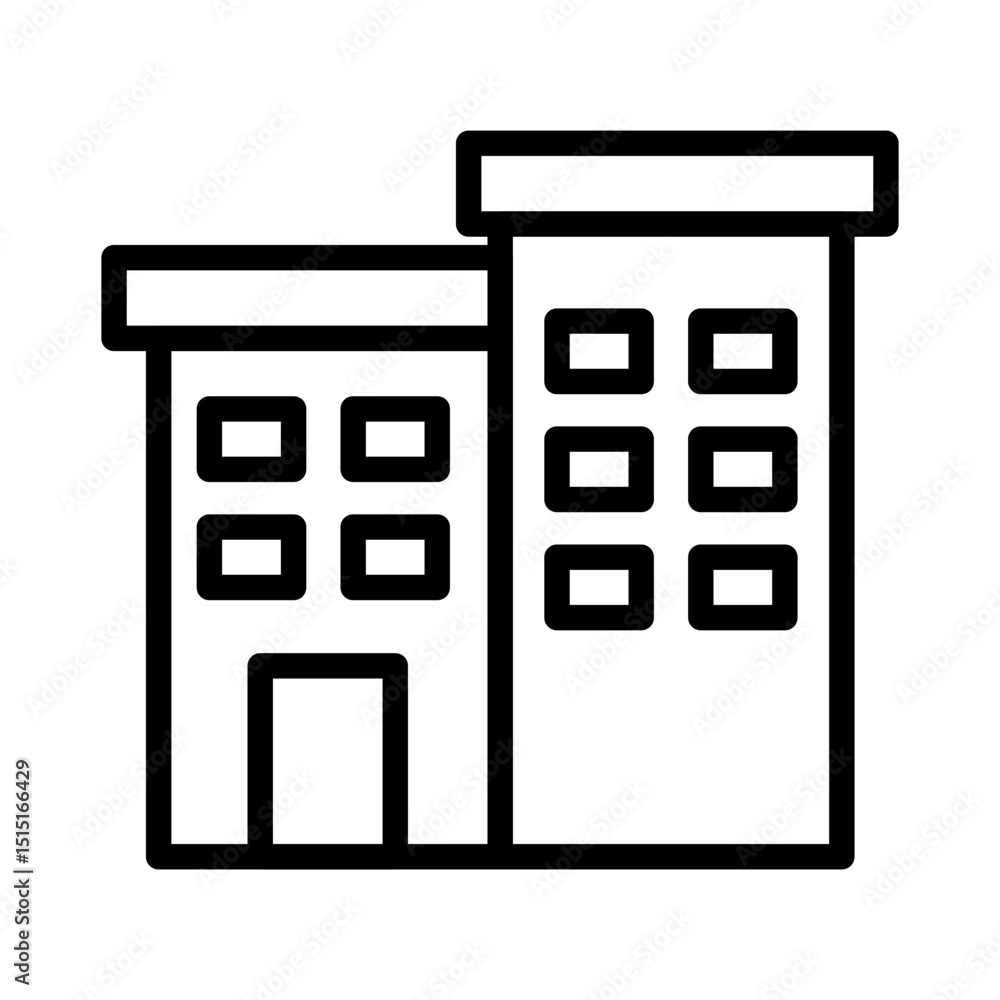 Real estate outline icon. House icon isolated on white background. Transparent background, minimalist symbol. Vector images Real estate outline icon. House icon isolated on white background. Transparent background, minimalist symbol. Vector images