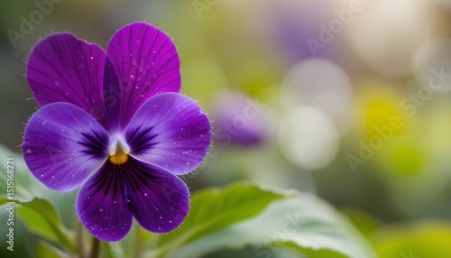 African violet flower
