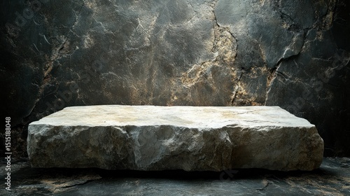 Rustic stone platform (1)