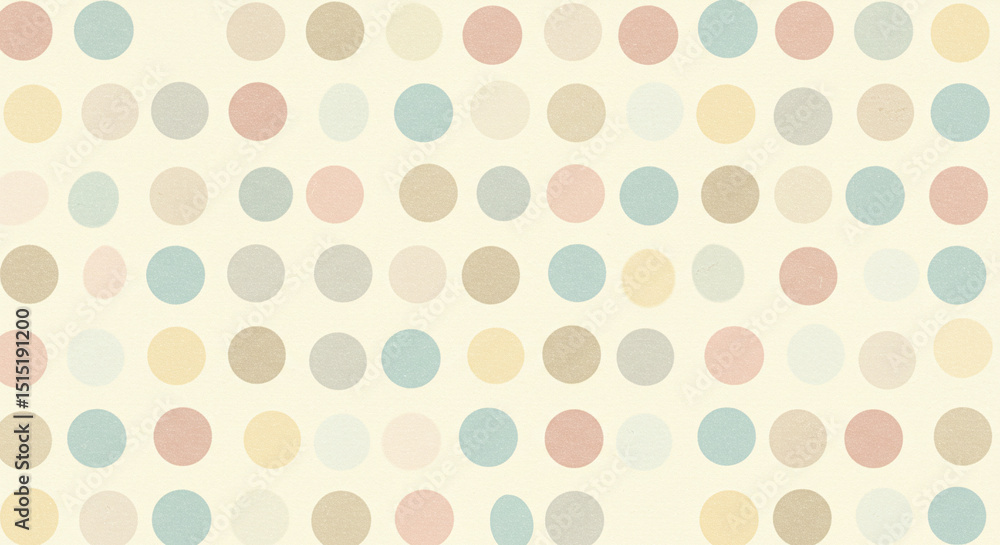Pastel polka dot background pattern in soft colors seamless vector design for fabric and web design Pastel polka dot background pattern in soft colors seamless vector design for fabric and web design