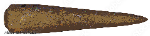 Rusty stake pixel art