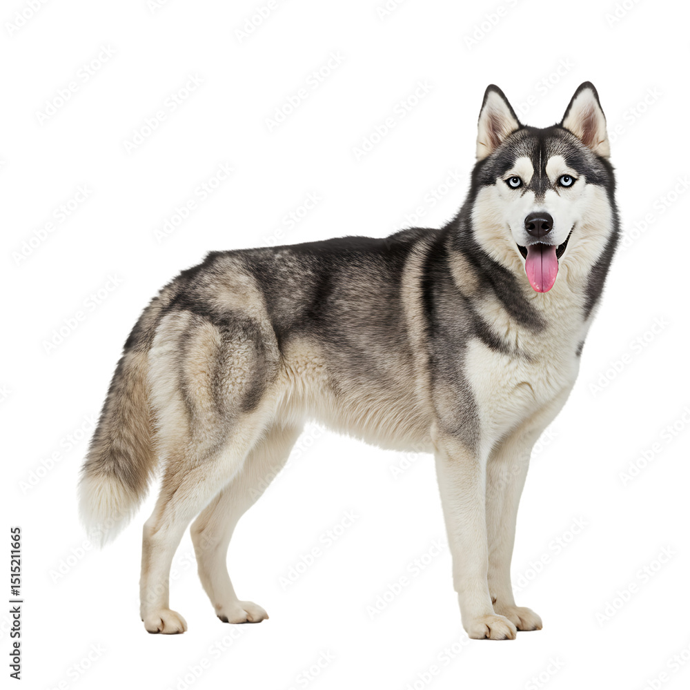 Majestic Siberian Husky: A Stunning Canine Portrait Majestic Siberian Husky: A Stunning Canine Portrait
