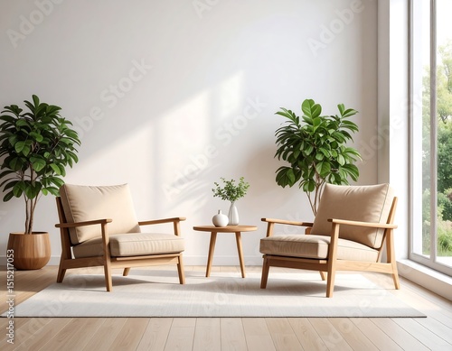 Modern living room interior