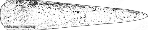 Rusty stake line art
