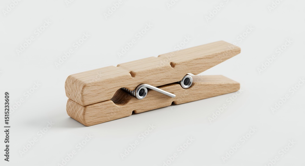 Wooden clothespin simple design Wooden clothespin simple design