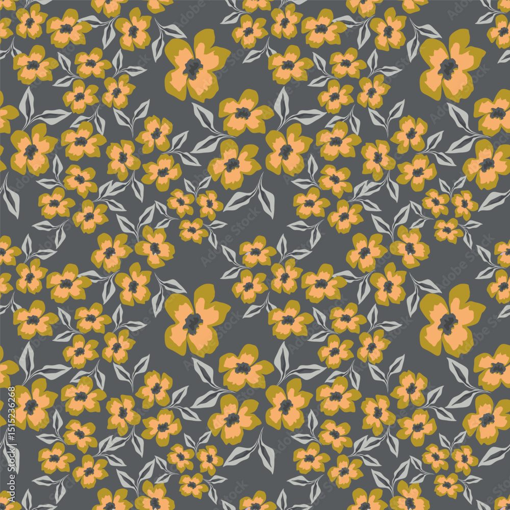 Obraz premium seamless floral pattern