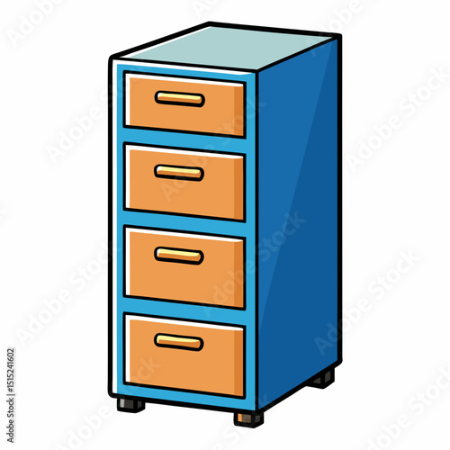 cabinet with drawers