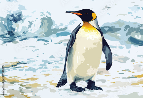 Penguin vector art