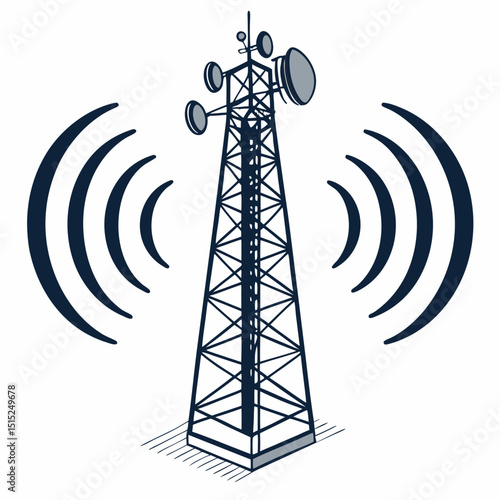 communication tower icon