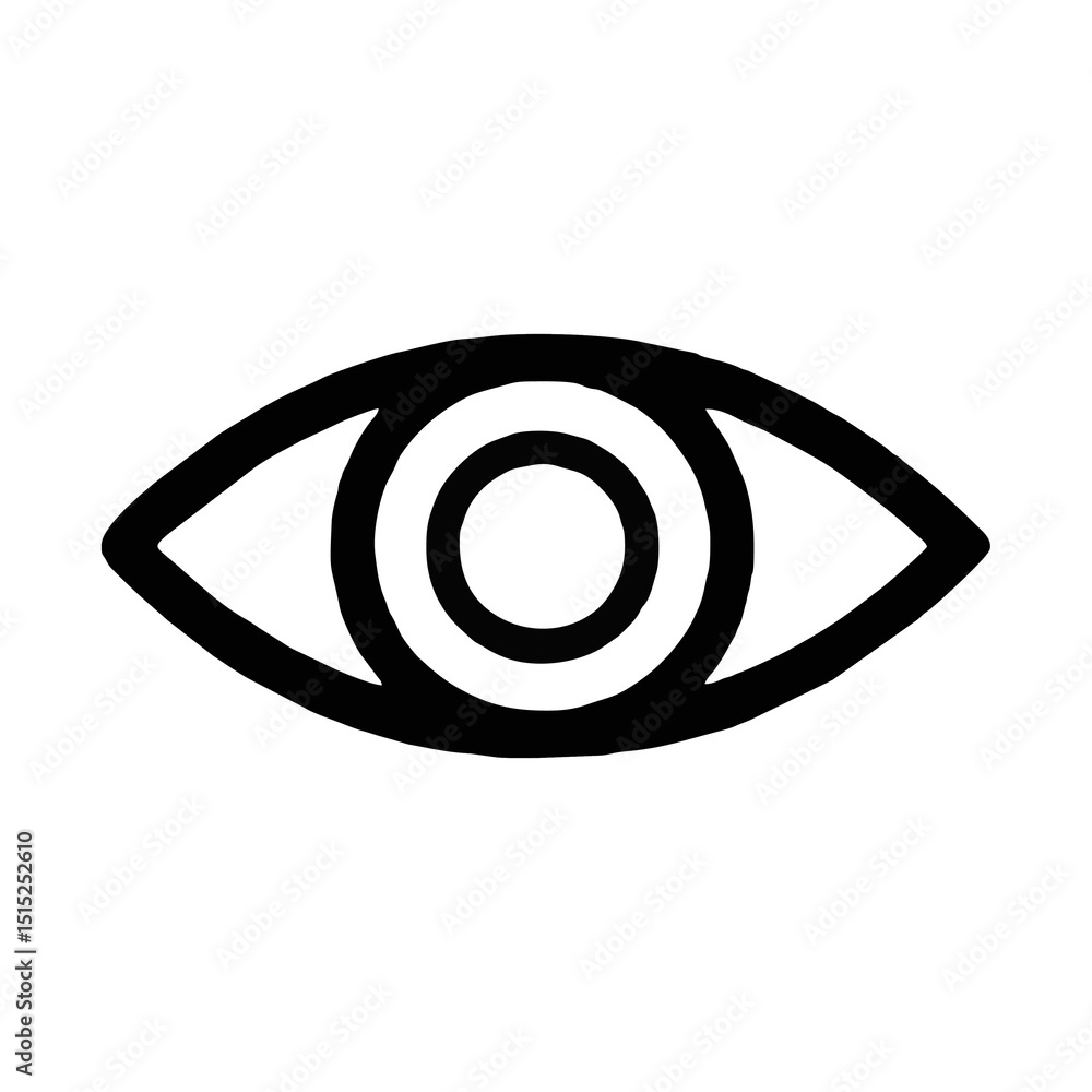vector eye icon vector eye icon