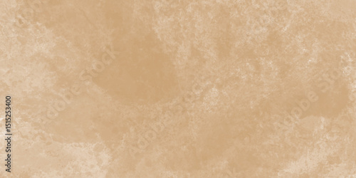 Abstract Beige background with rustic rough brown grunge texture overlay with subtle smooth distressed powder explosion, abstract painted watercolor design on old paper texture for brown background.