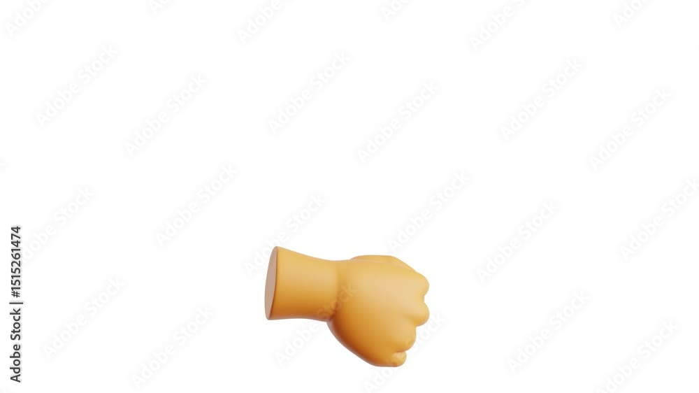 thumbs up emoji 3D Icon Animation thumbs up emoji 3D Icon Animation
