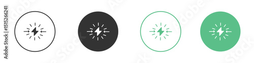Conflict icon logo vector set. Graphic design elements