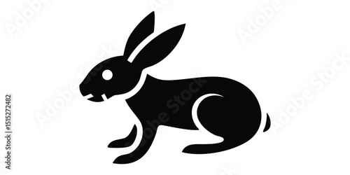 vector illustration of a rabbit