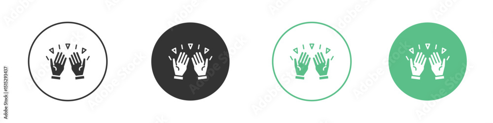Obraz premium Pray icon