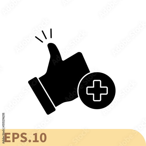 positive icons  symbol vector elements for infographic web
