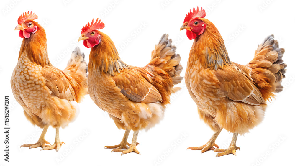 Fototapeta premium reindeer leap jumping on isolated white background,PNG