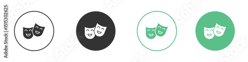 Theater masks icon