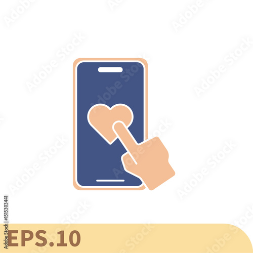 mobile icons  symbol vector elements for infographic web