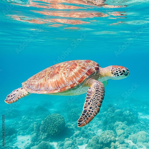 green sea turtle