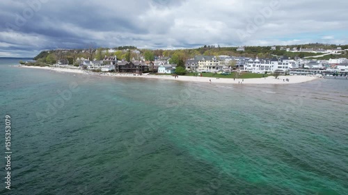 Beautiful Mackinac Island and it’s Lighthouse