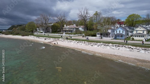 Beautiful Mackinac Island and it’s Lighthouse