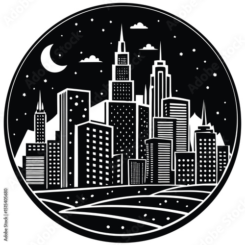 city in the night