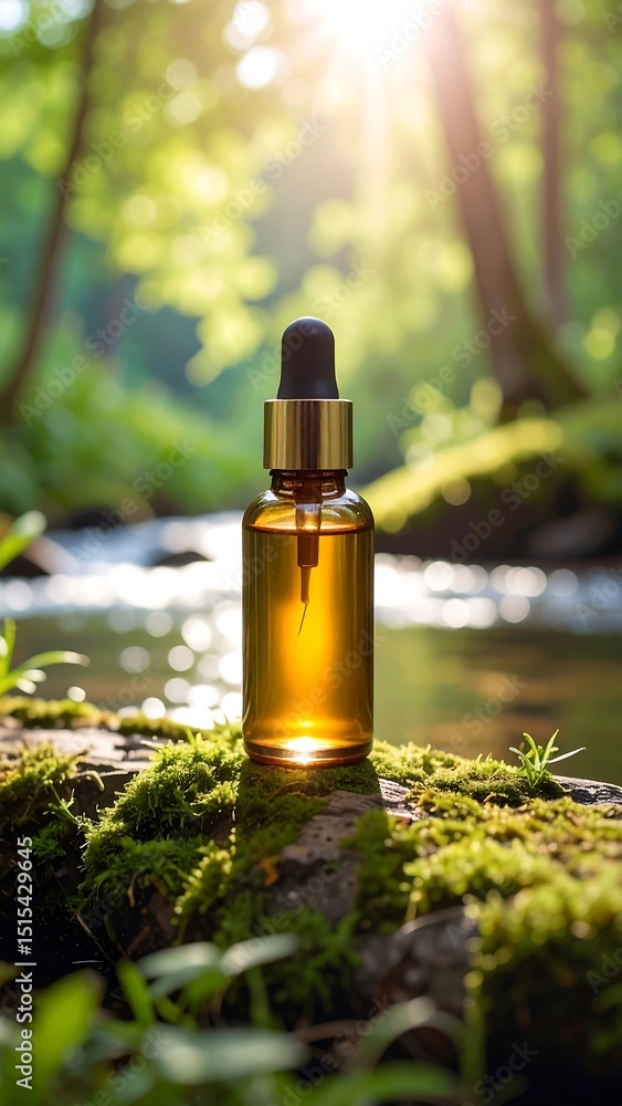 Forest Essential Oil Bottle. Forest Essential Oil Bottle.