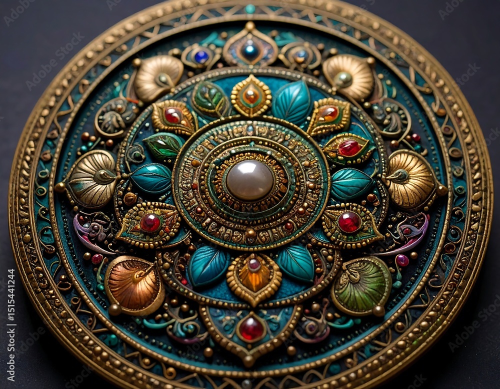 Ornate circular design Ornate circular design