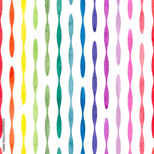 Watercolor vertical stripes...