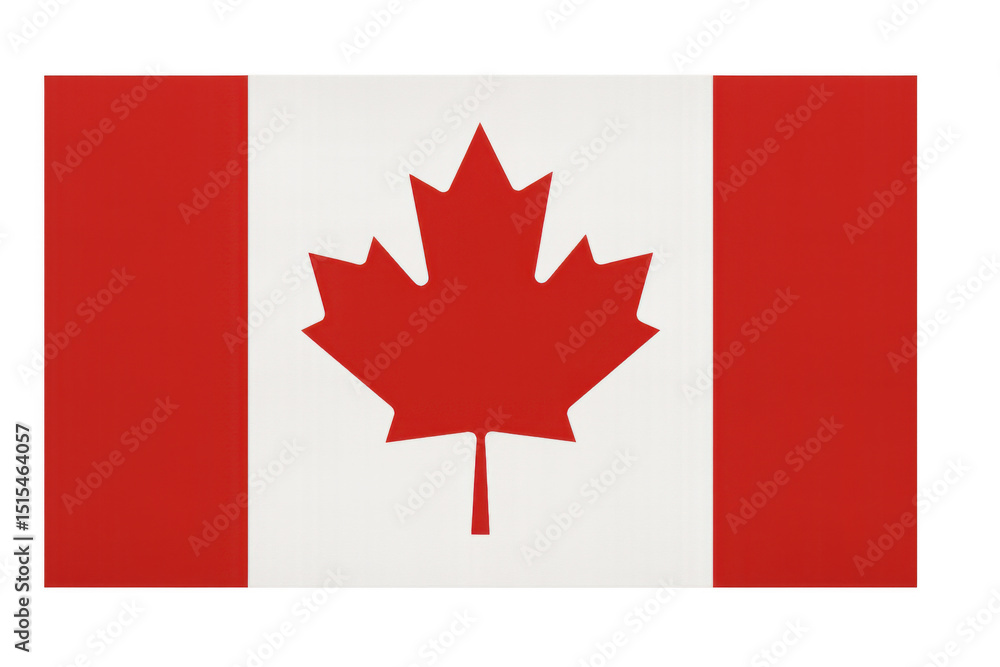 Realistic canadian flag waving with transparent background, perfect for any project related to canada Realistic canadian flag waving with transparent background, perfect for any project related to canada