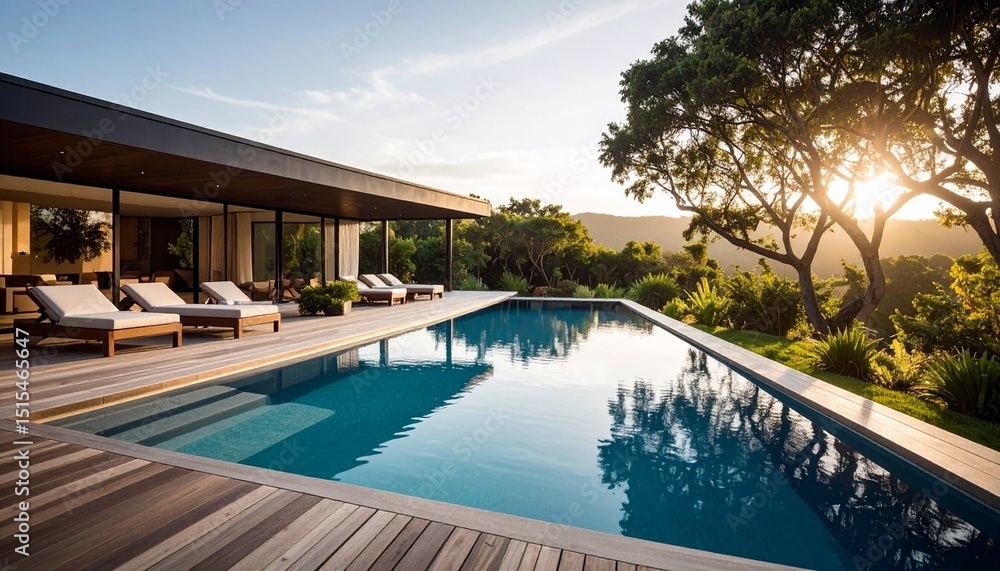 Luxury Villa with Infinity Pool and Stunning Sunset Views Luxury Villa with Infinity Pool and Stunning Sunset Views