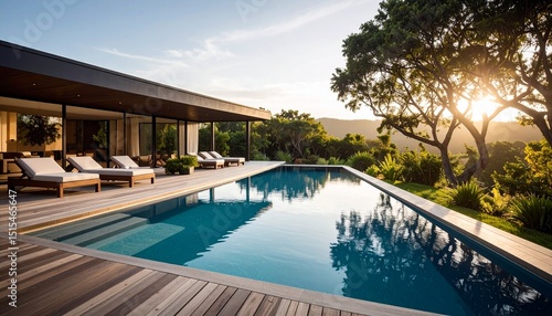 Luxury Villa with Infinity Pool and Stunning Sunset Views