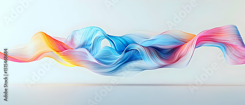 Abstract Colorful Fluid Design