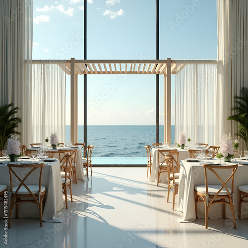 Professional destination wedding coordination guide for seamless international event execution in  Photo Stock  Concept  and empty space on the left side