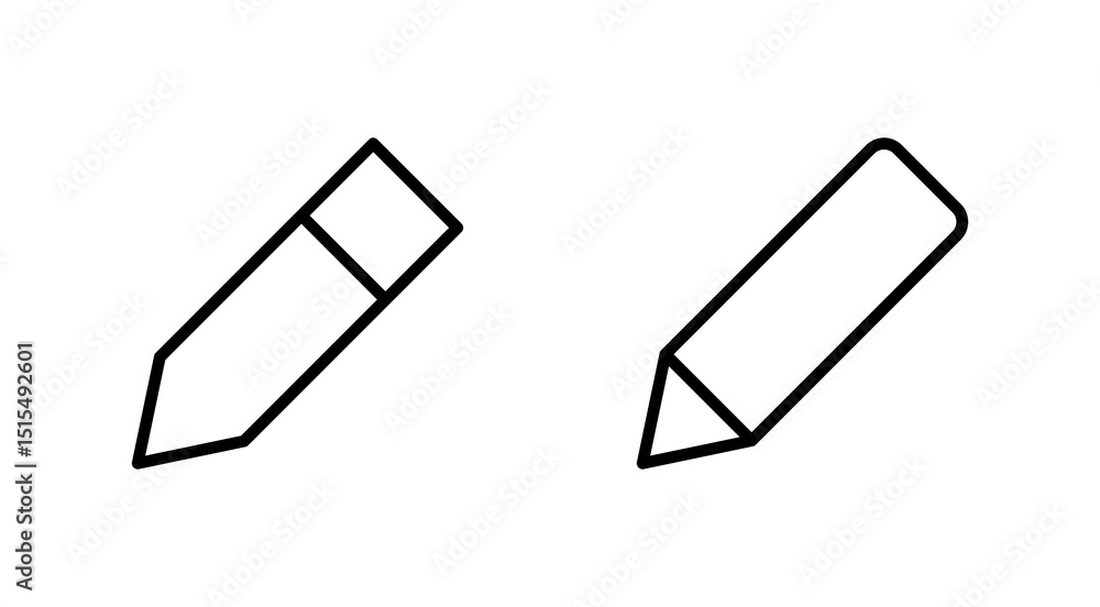 Pencil icon vector. pen sign and symbol. edit icon vector Pencil icon vector. pen sign and symbol. edit icon vector
