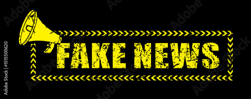Grunge rubber stamp with text Fake News, vector illustration, hoax grunge rubber stamp