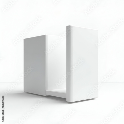 Professional Online Product Presentation  Realistic 3D Renders on White Background for Enhanced Visual Clarity and Brand Consistency in Photo Stock Marketing Materials