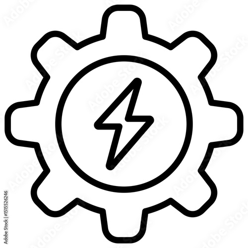Electricity Outline Icon