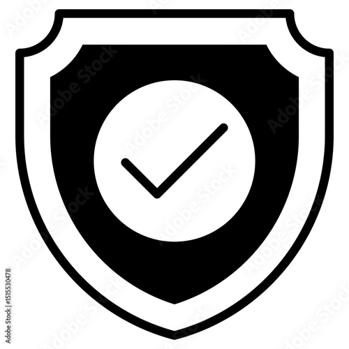 Security Glyph Icon
